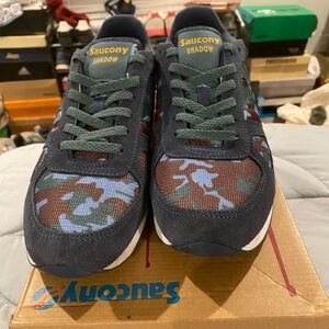 Saucony Shadow Multicolor Camouflage Sneakers